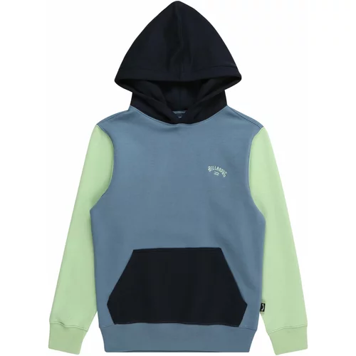 Billabong Sportska sweater majica safirno plava / svijetlozelena / crna