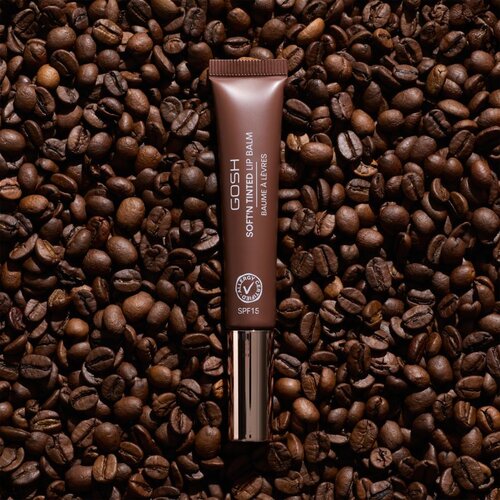 Gosh Soft`n Tinted balzam za ustnice za toniranje SPF 15 odtenek 010 Espresso Martini 8 ml Slike