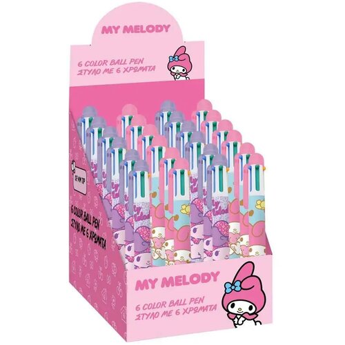 Luna my melody kemijska olovka s 6 boja, razne vrste, 1 komad Slike