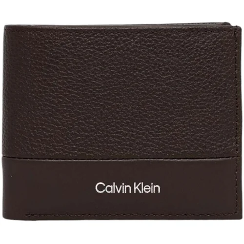 Calvin Klein Jeans SUBTLE MIX BIFOLD 5CC W/COIN K50K512269 Smeđa