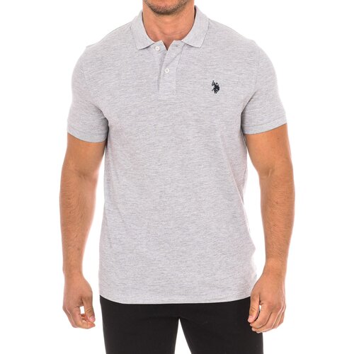 U.S. Polo Assn. Polo majice kratki rokavi 67940-188 Siva Cene