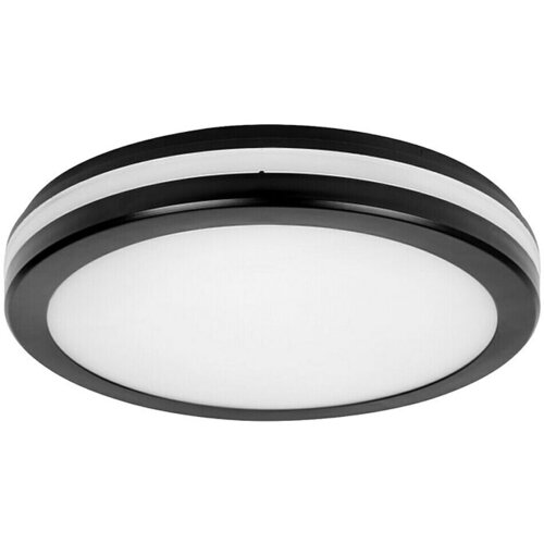 Greentech Okrugla stropna LED svjetiljka (24 W, Ø x V: 30 x 5,5 cm, Crna) Cijene
