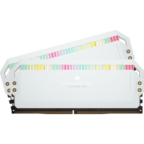 Corsair DOMINATOR PLATINUM RGB 32GB (2 x 16GB) DDR5 5600MHz PC5-44800 CL36, 1.25V CMT32GX5M2B5600C36W Slike