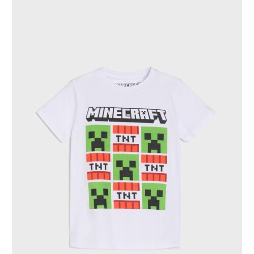 Sinsay Pamučna majica s printom Minecraft Cijene