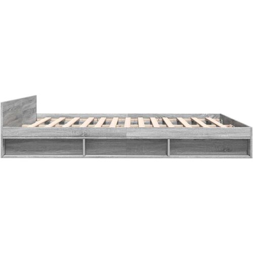 VidaXL okvir za krevet s ladicama boja hrasta 180x200 cm Slike