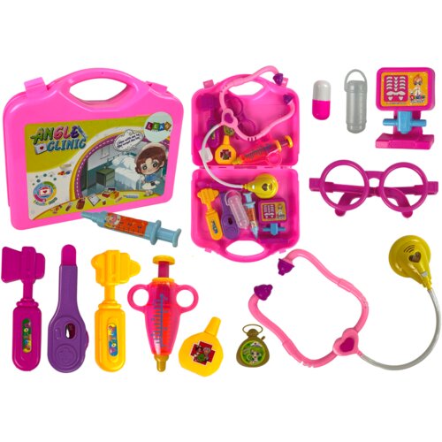 Little Doctor Set Case Pink Stethoscope Cijene