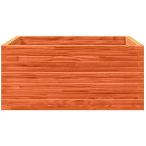 VidaXL Vrtna sadilica vo&amp;scaron;tano smeđe boje 100x100x46 cm od borovine Slike