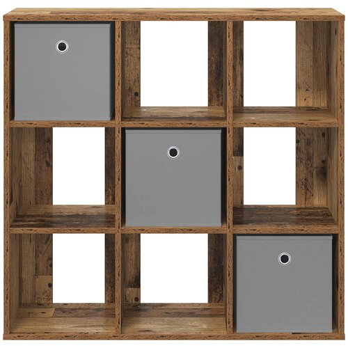  Kreveta s ladicama Staro drvo 88,5 x 29 x 84,5 cm Slike