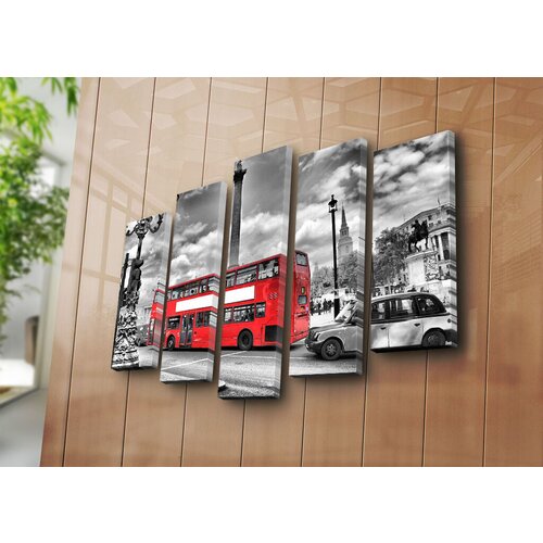 Wallity slika 5PATK-9, 70 x 105 cm, 5 delova Cene