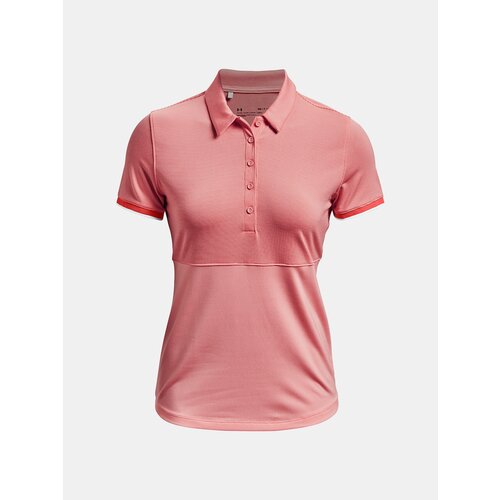 Under Armour T-Shirt UA Zinger Point SS Polo-PNK - Women Slike