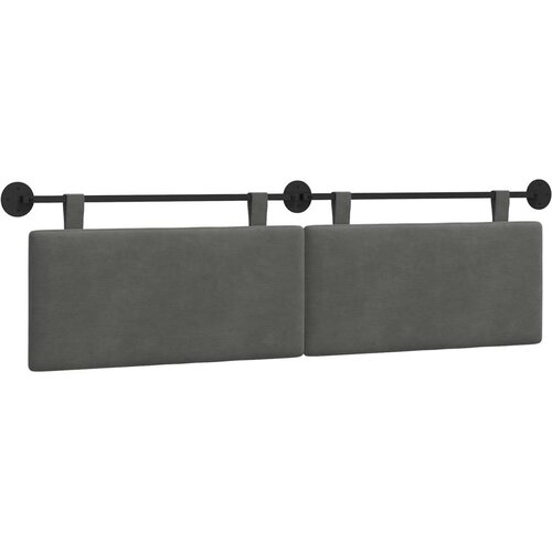  Držeće uzglavlje Tamno siva 190 x 55 x 5 cm Kordura tekstil - Tamno siva 180 cm bez LED Slike