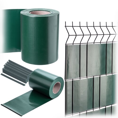 KADAX Za&amp;scaron;čitni trak za ograjne panele, ograja, UV za&amp;scaron;čita, 20 sponk, 19x35M, (5000354697) Slike