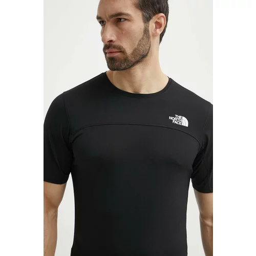 The North Face Športna kratka majica Sunriser črna barva, NF0A84KNJK31
