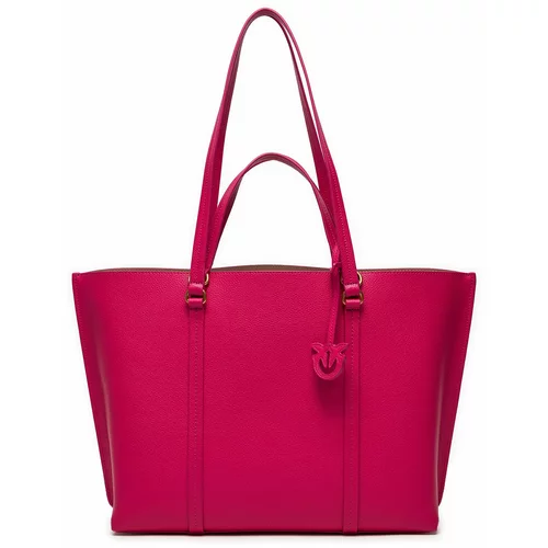 Pinko Ročna torba Carrie Shopper Bag . PE 24 PLTT 102832 A1LF Pink N17Q