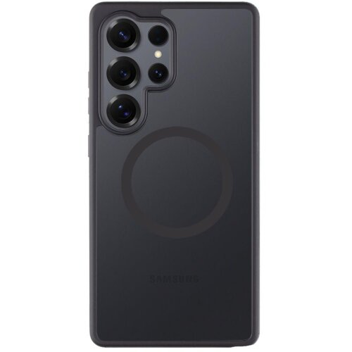 TACTICAL Asphalt MagForce silikonski ovitek za Samsung Galaxy S25 Ultra 5G - prozorno črn Cene