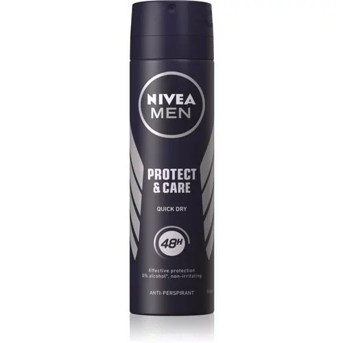 Nivea Men Protect & Care antiperspirant u spreju za muškarce 150 ml