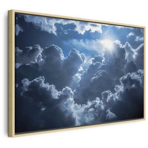  Slika - Animated Scenery: The Sun Battling with Clouds 90x60 Cijene
