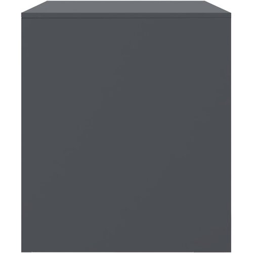  TV ormarić antracit 67 x 39 x 44 cm čelični Antracitno siva Slike