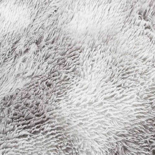  Čupavi tepih s visokim vlaknima NAVARRA srebrnosiva 200x290cm Slike