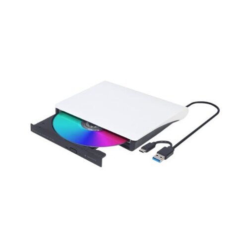  Eksterni USB CD i DVD čitač-rezač USB3.1 ( DVD-USB-031-BW ) Cene