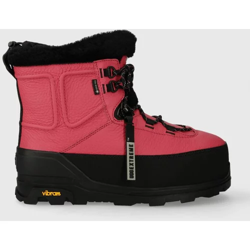Ugg Snežke Shasta Boot Mid roza barva, 1151870