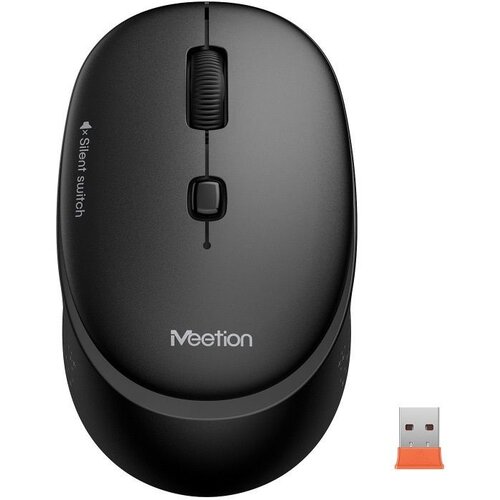 McDodo MEETION R571BK BEŽIČNI SILENT Mi&amp;scaron;, 2.4GHZ, CRNI Slike