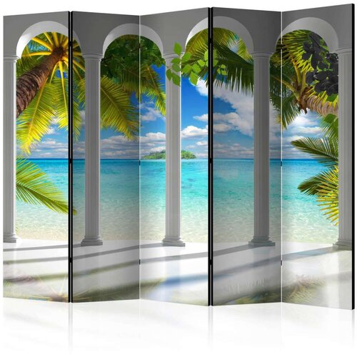  Paravan u 5 dijelova - Sea behind Columns II [Room Dividers] 225x172 Slike