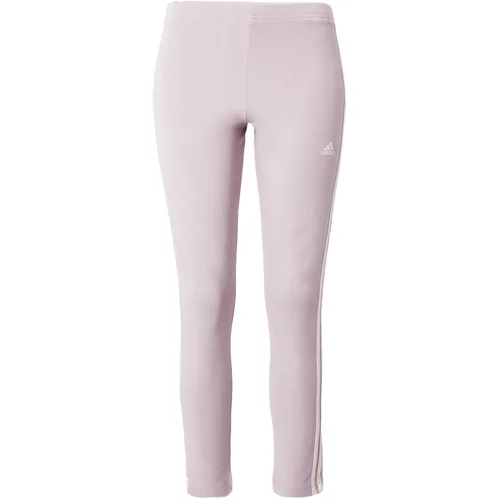 ADIDAS SPORTSWEAR Sportske hlače 'Essentials' lila / bijela
