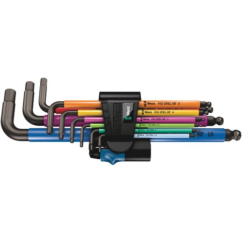 Wera Werk Hex-Plus Winkelschlüssels. 1,5-10mm, m. Haltef. 05022210001: Wera Werk šesterokotni kotni ključi Hex-Plus 1,5-10mm z držalom 05022210001., (20787304) Cene