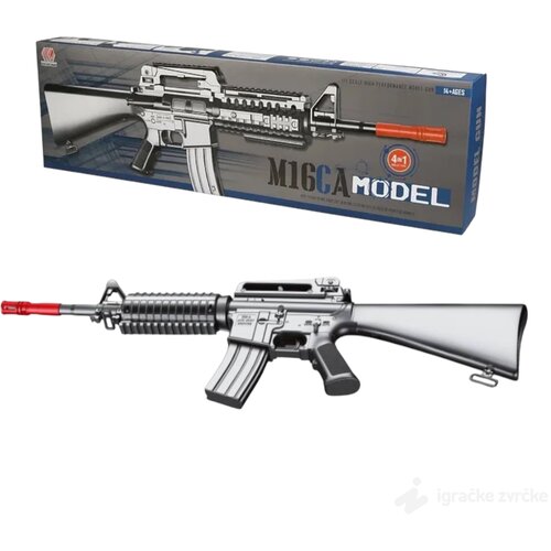 RAZNO Puška Automatska M16 AirSoft 4u1 Cene