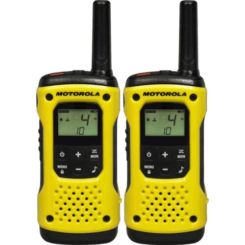 Motorola Walkie Talkie, domet 10 km, 16 kanala, žuto/crna – TLKR T92 Cijene