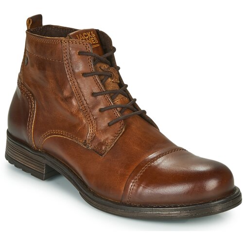 Jack &amp;amp; Jones JFW RUSSEL LEATHER MID Smeđa Slike