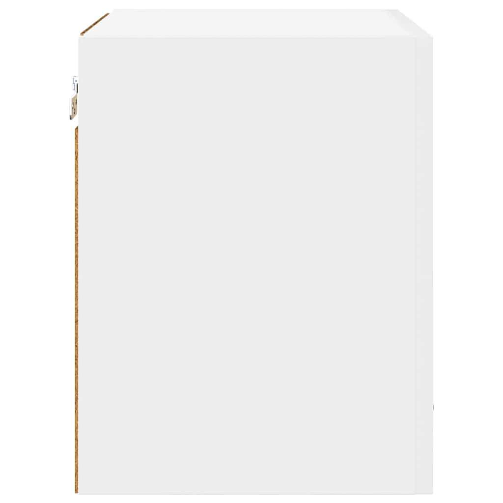  Viseći ormarić s policom Riga 2 pcs Bijelo 40 x 31 x 40 cm Slike