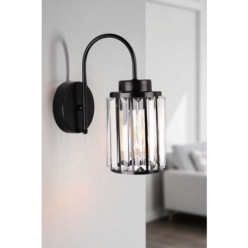 Opviq zidna lampa 9040-1A, crna Slike