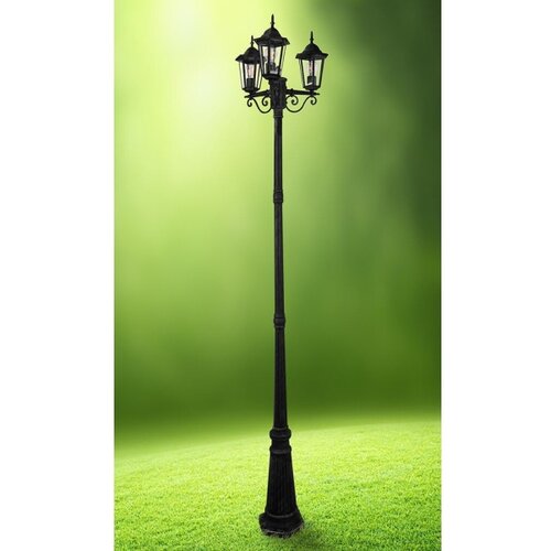  Spolja&amp;scaron;nja lampa 3xE27/20W/230V IP43 2,58 m crna Slike