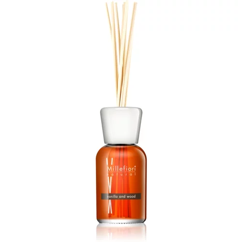 MILLEFIORI Natural Vanilla and Wood aroma difuzor s polnilom 500 ml