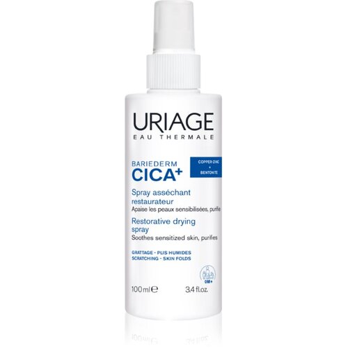 Uriage Bariederm Cica+ Restorative Drying Spray izsu&scaron;evalno in pomirjajoče pr&scaron;ilo za razdraženo kožo 100 ml Cene