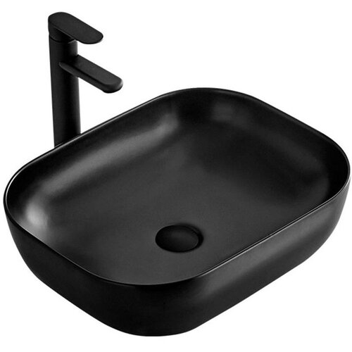 REA Bath Umivaonik Rea BELINDA BLACK MAT Slike