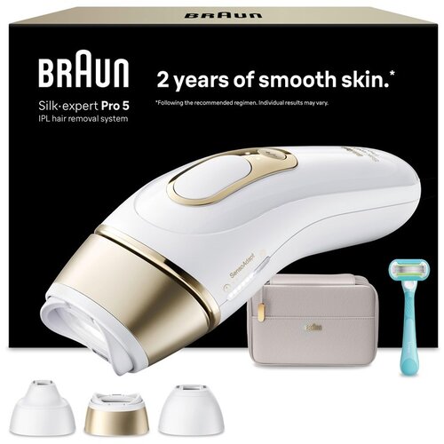 Braun Silk-expert 80851324 light hair remover Intense pulsed light (IPL) White, Yellow Cijene