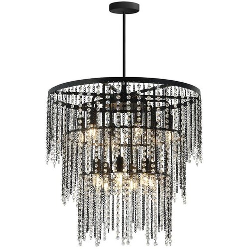 Toolight Luster Cristal APP1314-CP Black Slike