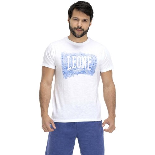 Leone 1947 Majice s kratkimi rokavi Man T-Shirt Short Sleeves Indigo Bela Cene
