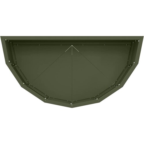  Sadilica Maslinasto zelena 60 x 30 x 35 cm Čelik Slike