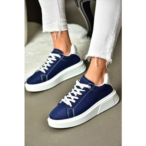 Fox Shoes P848231410 Navy/white Women's Sports Shoes Sneakers Slike