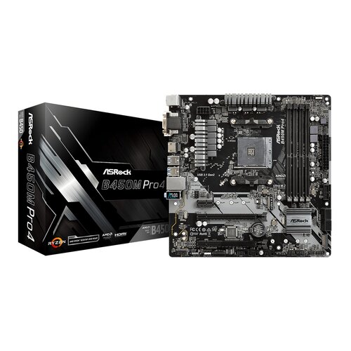 AsRock B450M PRO4 matična ploča Slike