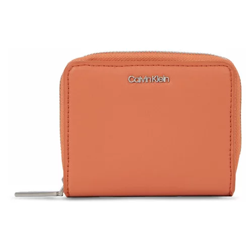 Calvin Klein Ženska denarnica Ck Must Wallet W/Flap Md K60K607432 Rjava