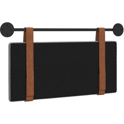  Držeće uzglavlje Zidne Svijetlo siva 100 x 55 x 5 cm Antikni PU - Svjetlosiva 90 cm bez LED Slike