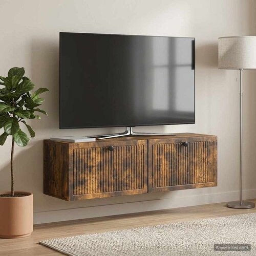 TV ormar za zid Zidne Dimljeni hrast 98 x 31 x 30 cm Cijene