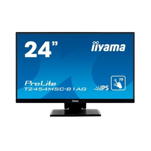 Iiyama 24&amp;quot; IPS Bonded PCAP, 10P Touch with AG and Anti-Finger print coating, 1920x1080, Flat Bezel Free Glass Front, HDMI, DisplayPort, 345cd/m2 (with touch), USB Hub 2x 3.2, Speakers Slike