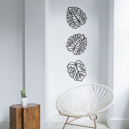 Wallity zidna dekoracija Tropical, Crna Slike