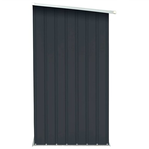  Vrtna ostava za drva pocinčani čelik 163 x 83 x 154 cm antracit Slike